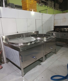 Nồi Luộc Inox 200 Lít Công Nghiệp: Giải Pháp "Khổng Lồ" Cho Bếp Ăn Quy Mô Lớn