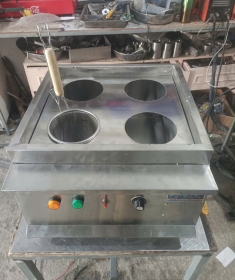Bếp Trụng 4 Ngăn Bằng Điện Bảo Phát: Nhúng Trụng Mì, Phở, Rau Siêu Tốc, Không Lẫn Vị
