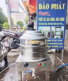 Nồi hấp xôi 2 tầng