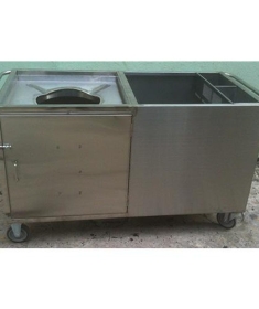Bàn Thu Gom Thức Ăn Thừa Inox – Hỗ Trợ Dọn Dẹp Nhanh Gọn, Giữ Gìn Vệ Sinh Tối Ưu