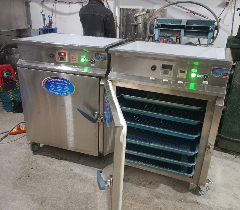 Tủ Ủ Sữa Chua 6 Khay Bằng Điện Bảo Phát Q12