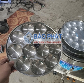 Nồi hấp bánh chén, bánh bèo bằng điện – Giải pháp tối ưu cho hộ kinh doanh ăn uống