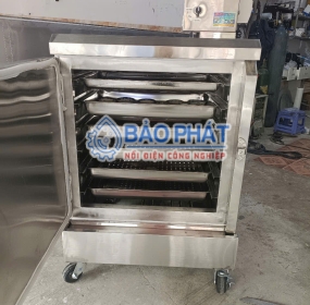 Tủ Hấp Bánh Bèo Điện 6 - 20 Khay Giúp Quán Ăn Tiết Kiệm Thời Gian