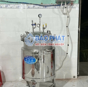 Nồi Áp Suất 150 Lít Inox Bằng Điện – Lựa Chọn Lý Tưởng Cho Bếp Ăn Quy Mô Lớn