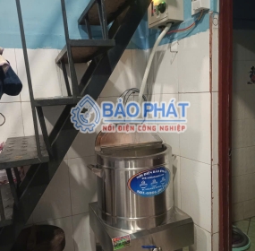 Nồi Nấu Nước Nha Đam, Nước Sâm 50 Lít Bảo Phát: Nấu Số Lượng Lớn, Không Khê Đắng, Giữ Trọn Vị Thanh