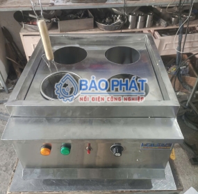 Bếp Trụng 4 Ngăn Bằng Điện Bảo Phát: Nhúng Trụng Mì, Phở, Rau Siêu Tốc, Không Lẫn Vị