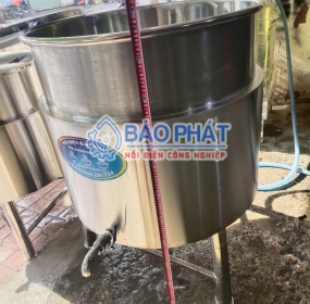 Nồi Nấu Nước Sôi 200L Công Suất Lớn – Giải Pháp Đun Nước Nhanh, Tiết Kiệm Điện Cho Bếp Ăn