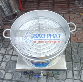 Nồi Hấp Xôi 15kg Bằng Điện Bảo Phát: Xôi Dẻo Thơm, Kinh Doanh Đắt Khách