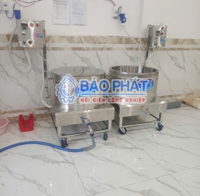 Nồi Nấu Bằng Điện 150 Lít Bảo Phát: Đa Năng, Tiết Kiệm, Tối Ưu Năng Suất