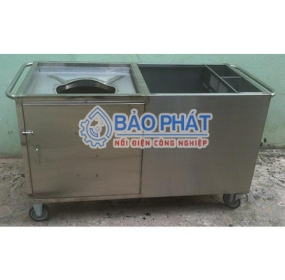 Bàn Thu Gom Thức Ăn Thừa Inox – Hỗ Trợ Dọn Dẹp Nhanh Gọn, Giữ Gìn Vệ Sinh Tối Ưu