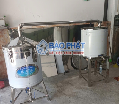 Tối Ưu Năng Suất Nấu Cao, Sắc Thuốc Đông Y Đậm Đặc Nhờ Nồi Tách Dược Liệu 100 lít