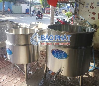 Kinh Nghiệm Đặt Gia Công Nồi Nấu Nước Sôi 200L Cho Quán Ăn Và Cơ Sở Sản Xuất