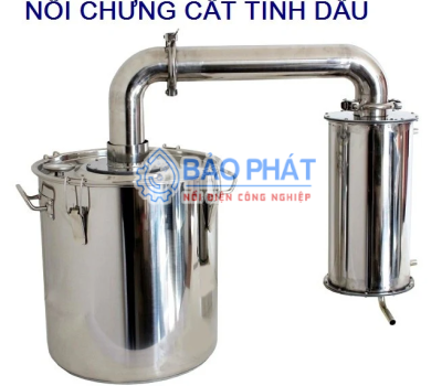 CẤU TẠO NỒI CHƯNG CẤT TINH DẦU