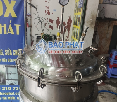 Nồi hấp thanh trùng 100 lít: Bí quyết bảo quản thực phẩm an toàn và hiệu quả