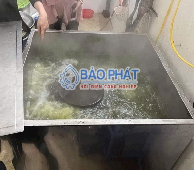Nồi Nấu Bánh Chưng Bằng Điện Hình Vuông – Giải Pháp Hiện Đại Từ Bảo Phát