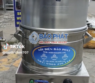 Kinh doanh dể dàng hơn với nồi hấp xôi 7kg của Nồi Điện Công Nghiệp