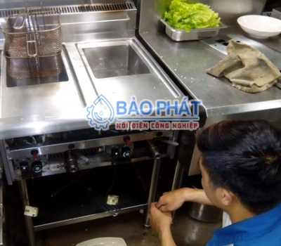 Sửa nồi chiên công nghiệp lỗi E01, E03