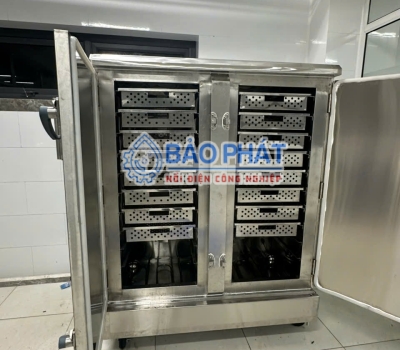 Giải pháp hấp thực phẩm thông minh cho nhà hàng và cơ sở sản xuất là tủ hấp nhiều ngăn đa năng